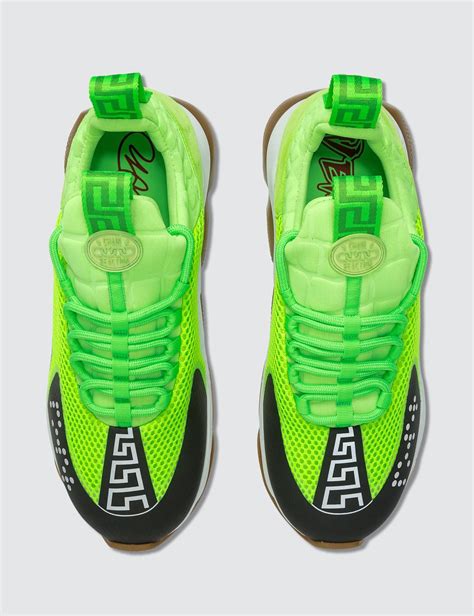 lime green versace sneakers|Men's Designer and Luxury Sneakers .